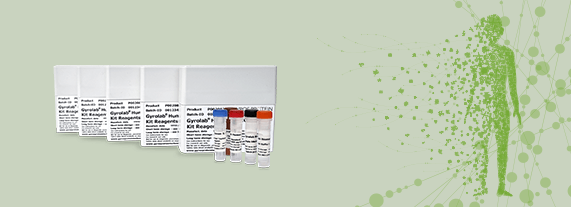 Selective and robust biomarker quantification using Gyrolab human cytokine kit reagents