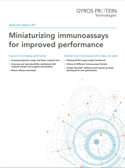 Miniaturizing immunoassays for improved performance