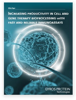 Increasing productivity in cell and gene therapy bioprocessing with fast and reliable immunoassays 