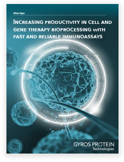 Increasing productivity in cell and gene therapy bioprocessing with fast and reliable immunoassays 