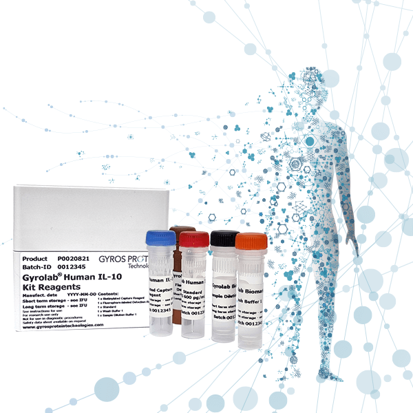 Gyrolab Human IL-10 Kit Reagents