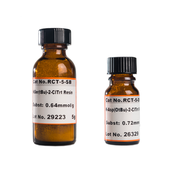 Pre-Loaded 2-Chlorotrityl Resins