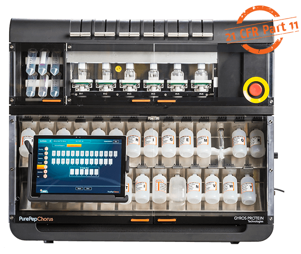 PurePep Chorus automated peptide synthesizer